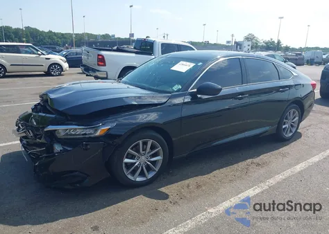 2022 Honda Accord Lx z USA, uszkodzony, nr VIN 1HGCV1F10NA014309